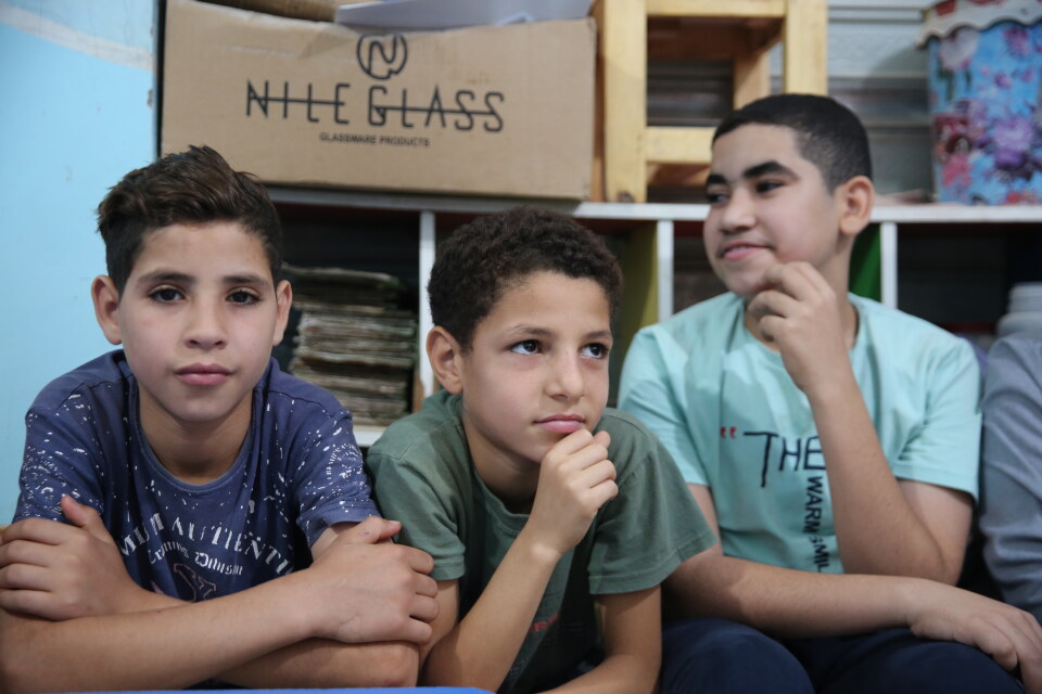 Thumbnail for Training a number of children™s skills development specialists at the association™s headquarters in Minya