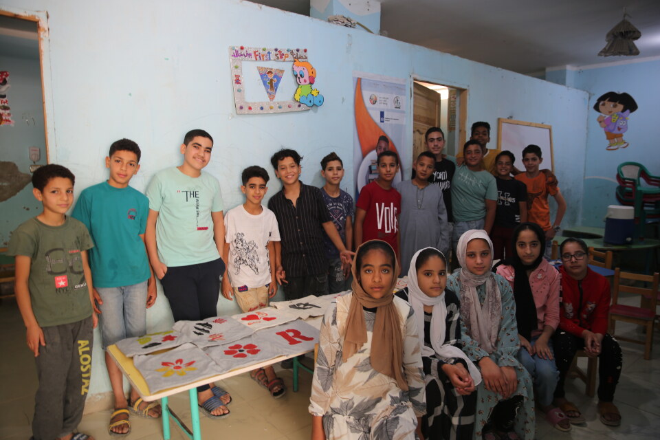Thumbnail for â€œThe Good Newsâ€ holds a street theater as part of Citizenship Week in the village of Barsha in Minya